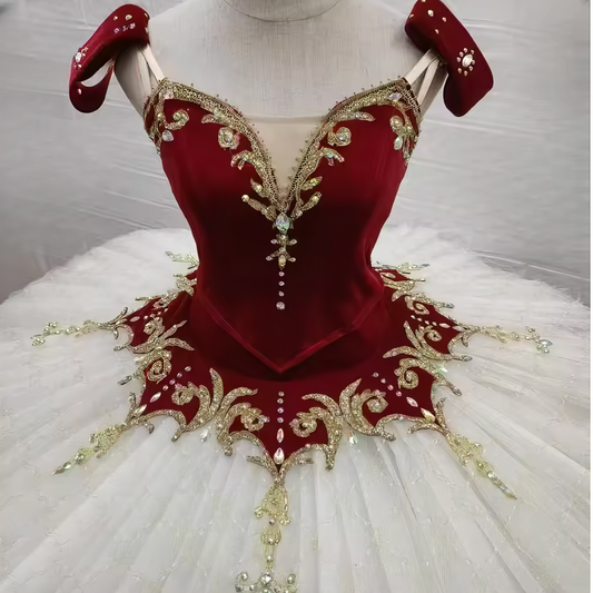 Crimson Imperial Professional Tutu