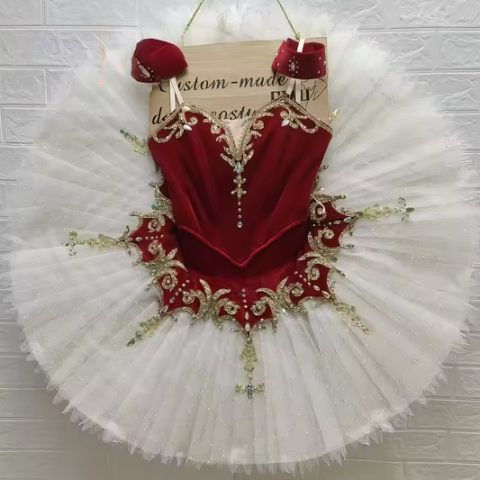 Crimson Imperial Professional Tutu
