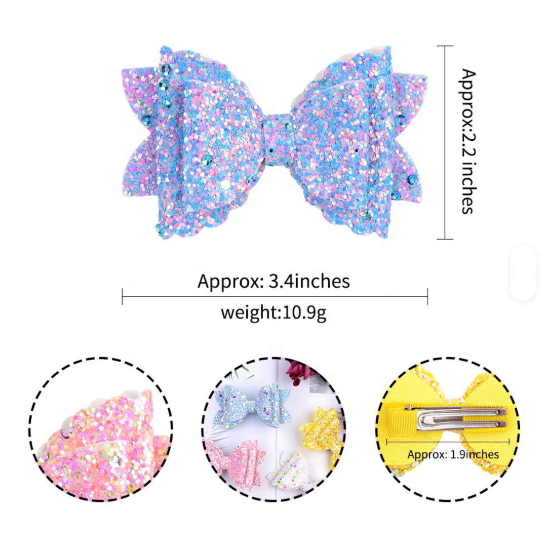 Glitter Pop Mini Bows