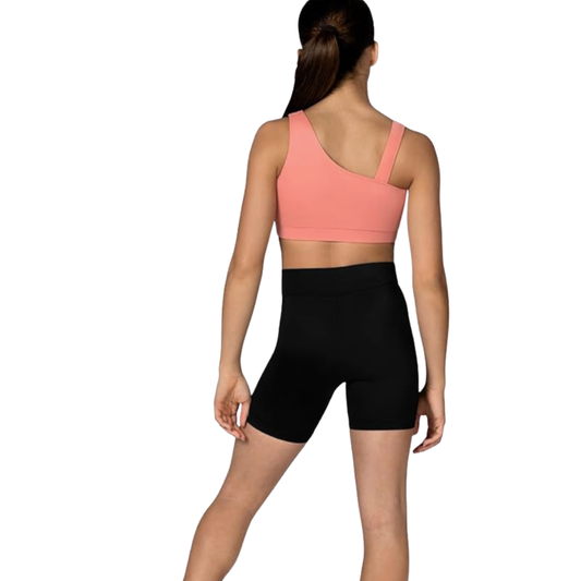 Asymmetrical Strap Crop Top