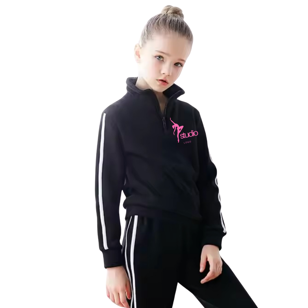 Junior Zip-Neck Track Top