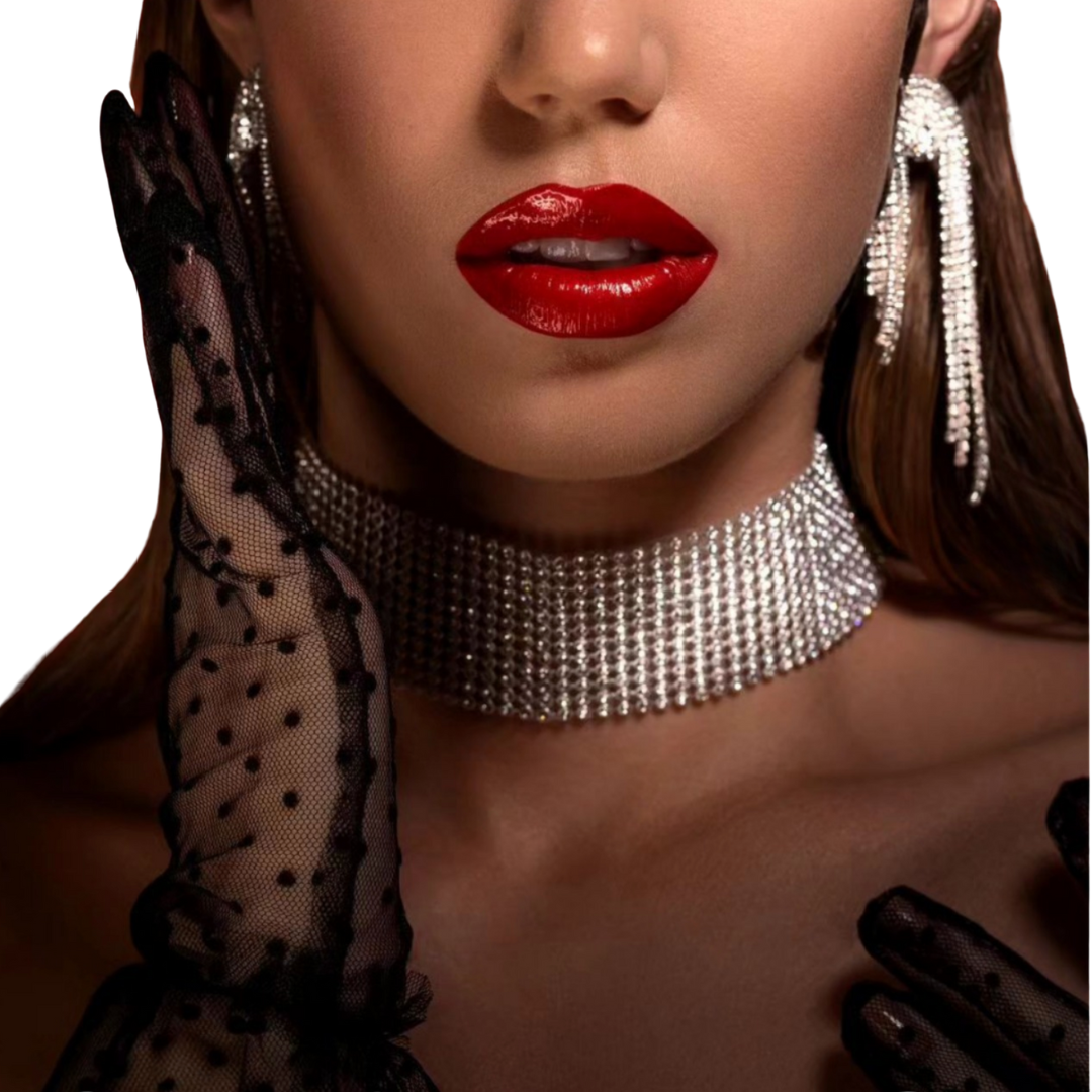 Rhinestone Choker