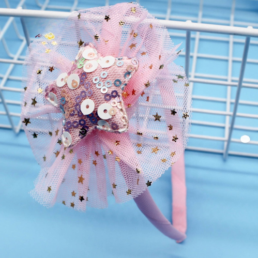 Pink Sparkle Headband
