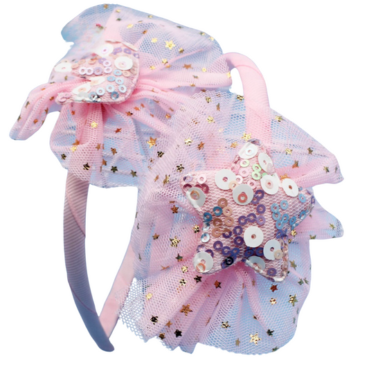 Pink Sparkle Headband