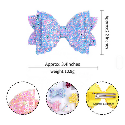 Glitter Pop Mini Bows