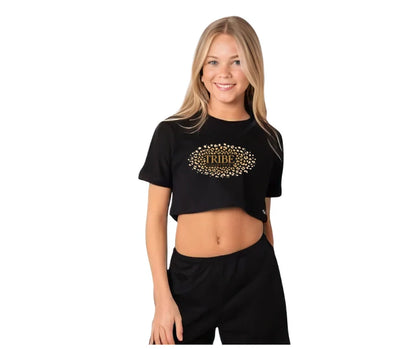 Custom Cropped Printed T Shirts – Dance Costume