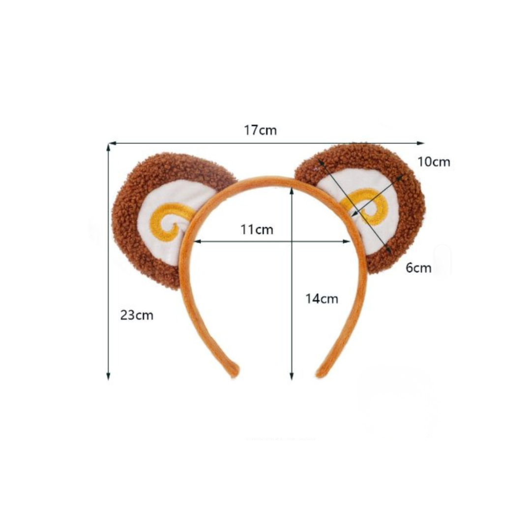 Cheeky Monkey Ears Headband