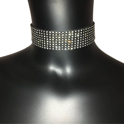 Rhinestone Choker