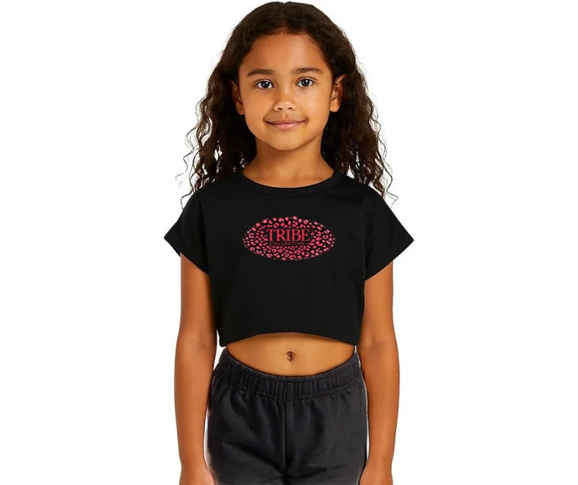 Custom Cropped Printed T Shirts – Dance Costume