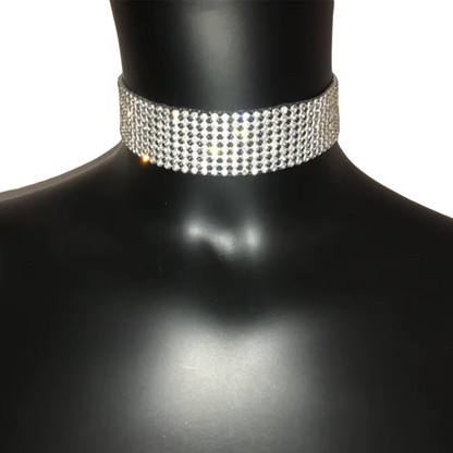 Rhinestone Choker