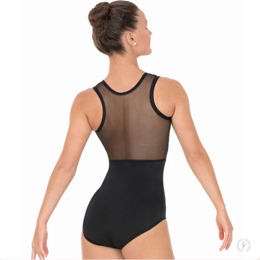 Mesh Panel Tank Leotard