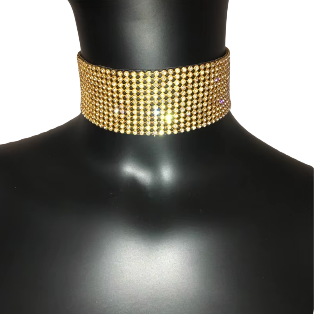 Rhinestone Choker