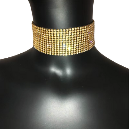 Rhinestone Choker