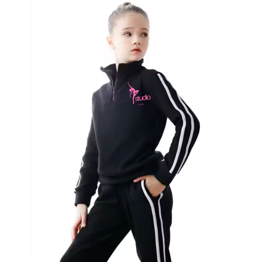 Junior Zip-Neck Track Top