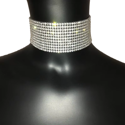 Rhinestone Choker