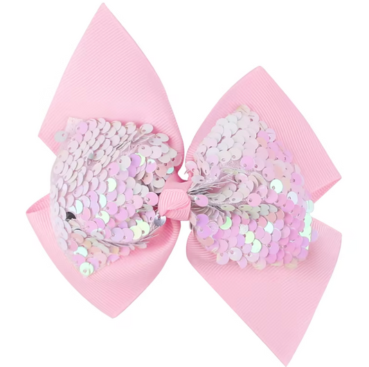 4.5 Inch Gross Clip Sequinned Bows