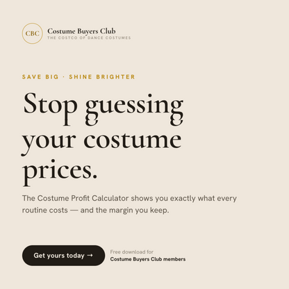 CBC Costume Profit Calculator