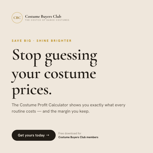 CBC Costume Profit Calculator