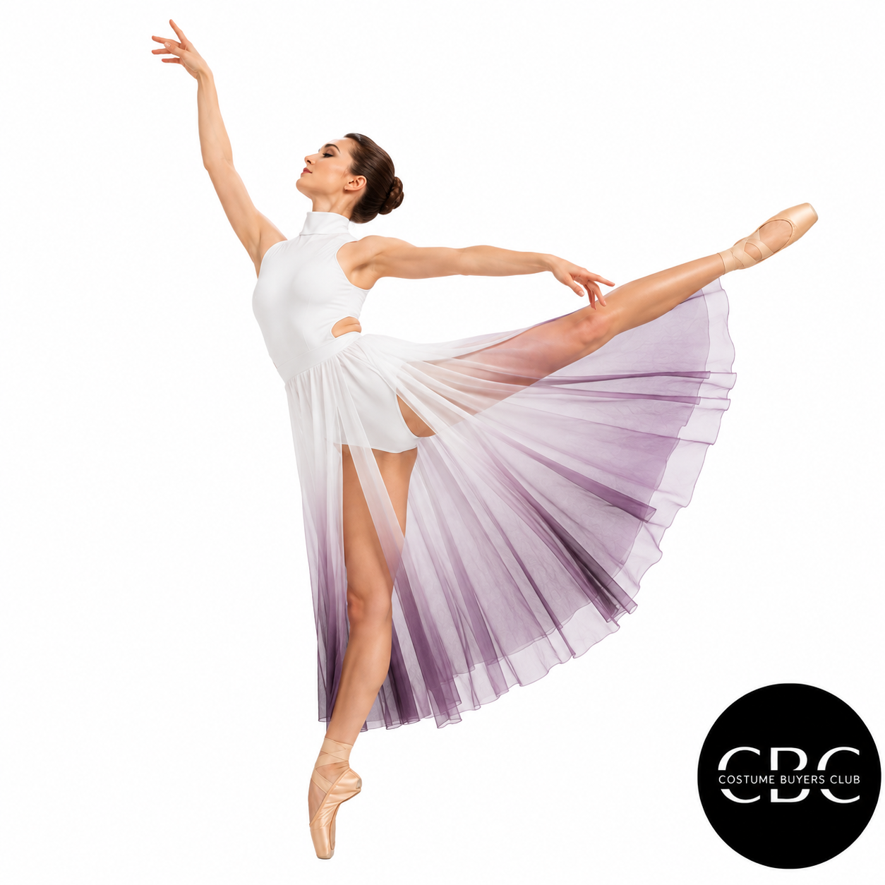 Ombre Drift – Lyrical Dance Costume