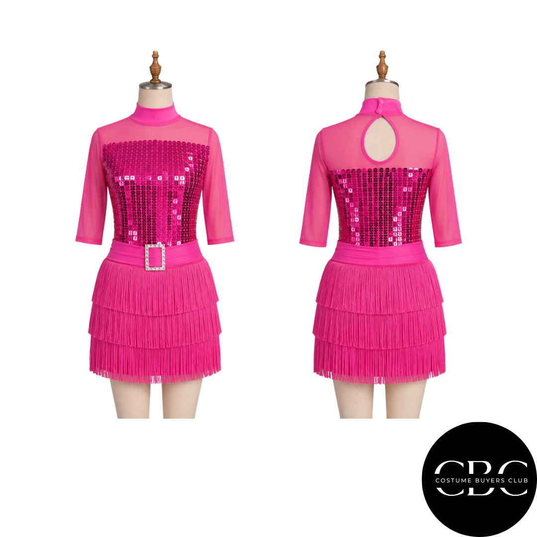 Pink Shimmy Dress