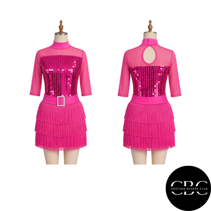 Pink Shimmy Dress