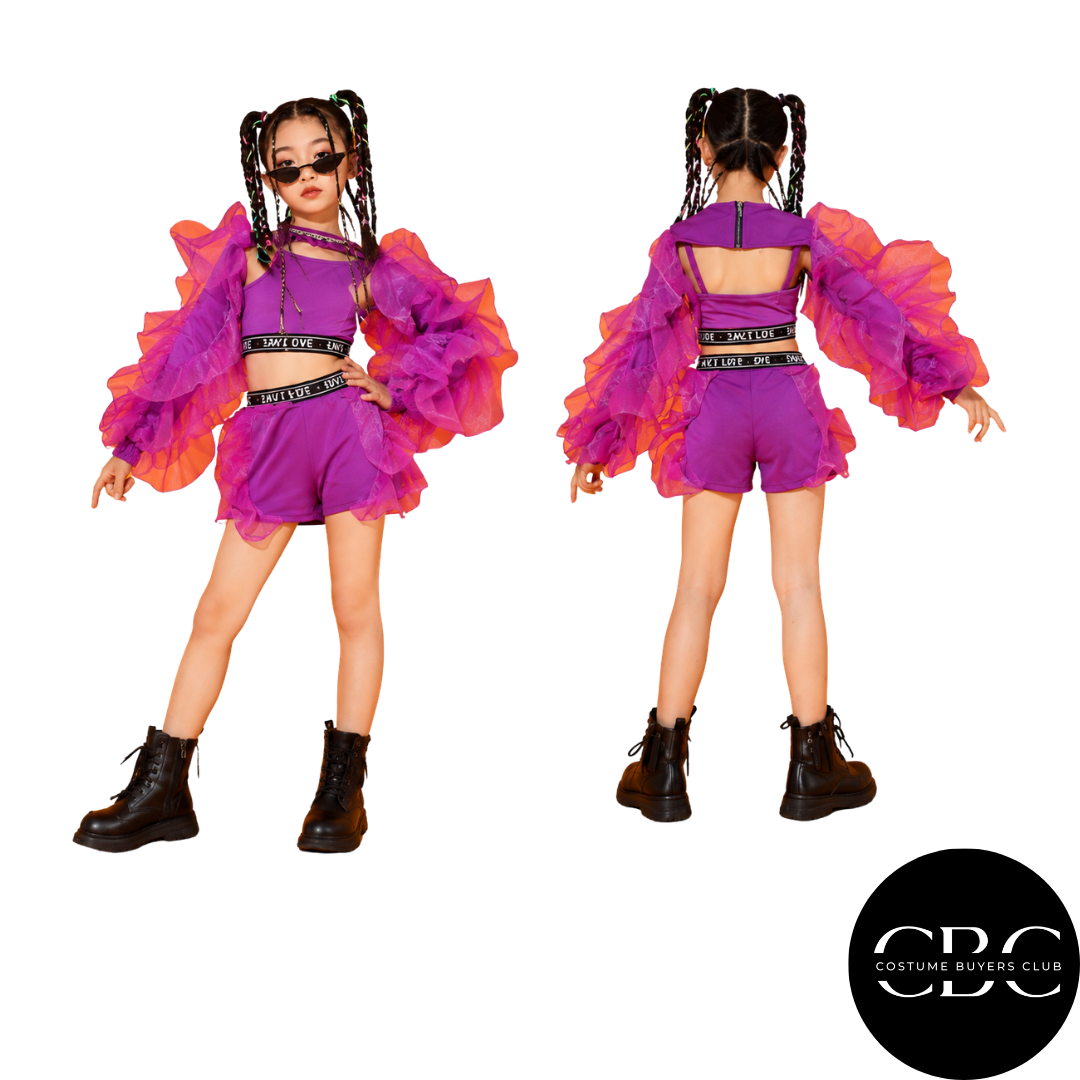 Violet Vibe Hip Hop Set – Costume Buyers Club